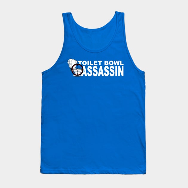 Toilet Bowl Assassin Tank Top by ZombieNinjas